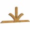 Ekena Millwork Richland Rough Sawn Timber Gable Bracket, Western Red Cedar, 84"W x 31"H x 4"D x 4"F, 9/12 Pitch GBW084X31X0404RIC00RWR - alternate 4